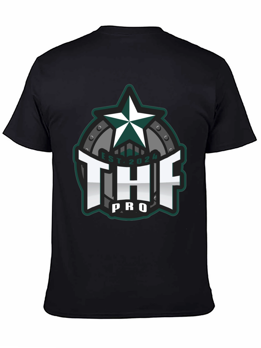 THF Pro Black Graphic Tee