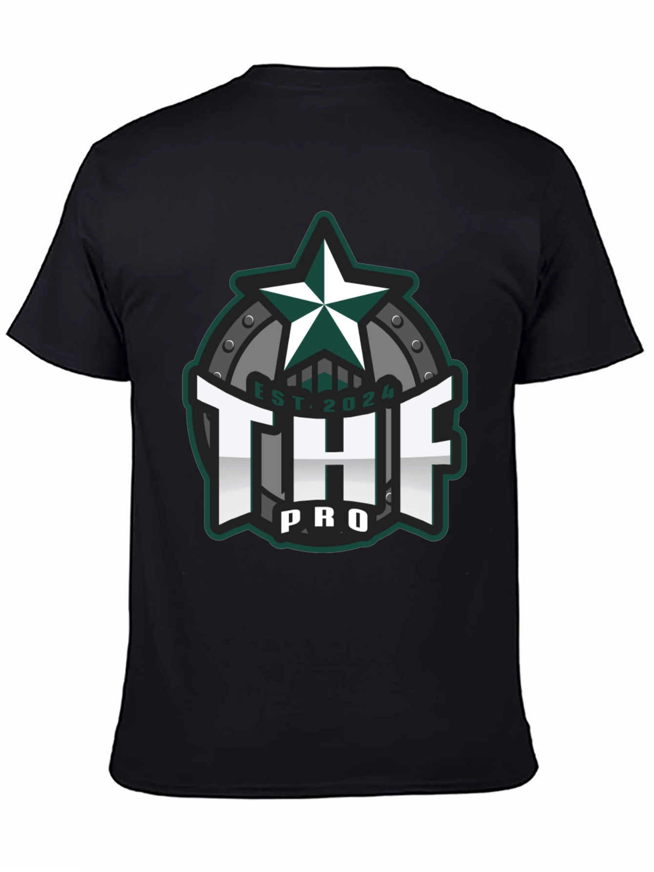 THF Pro Black Graphic Tee