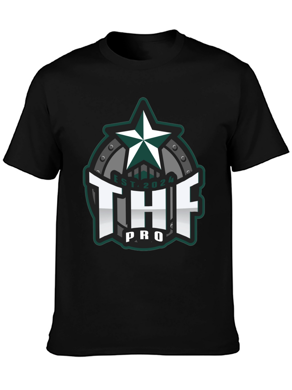 THF Pro Black Graphic Tee