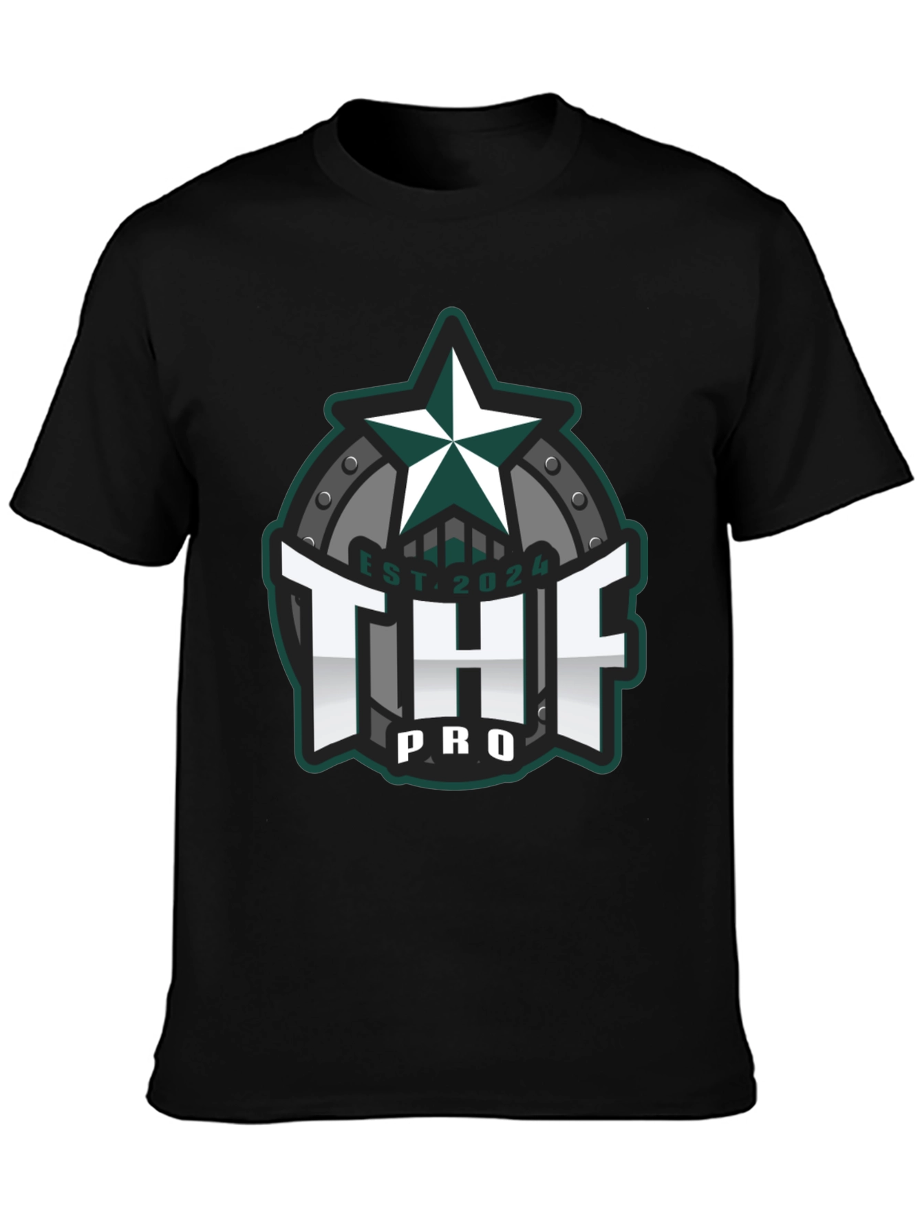 THF Pro Black Graphic Tee