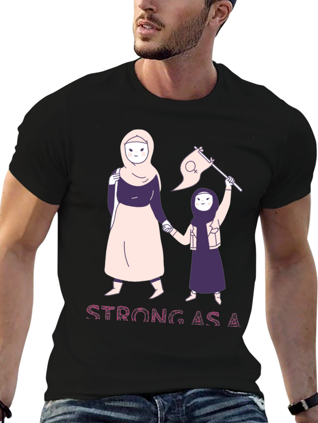 Strong As A Woman T-Shirt