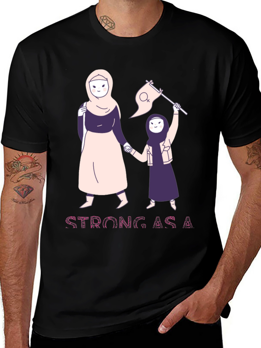 Strong As A Woman T-Shirt