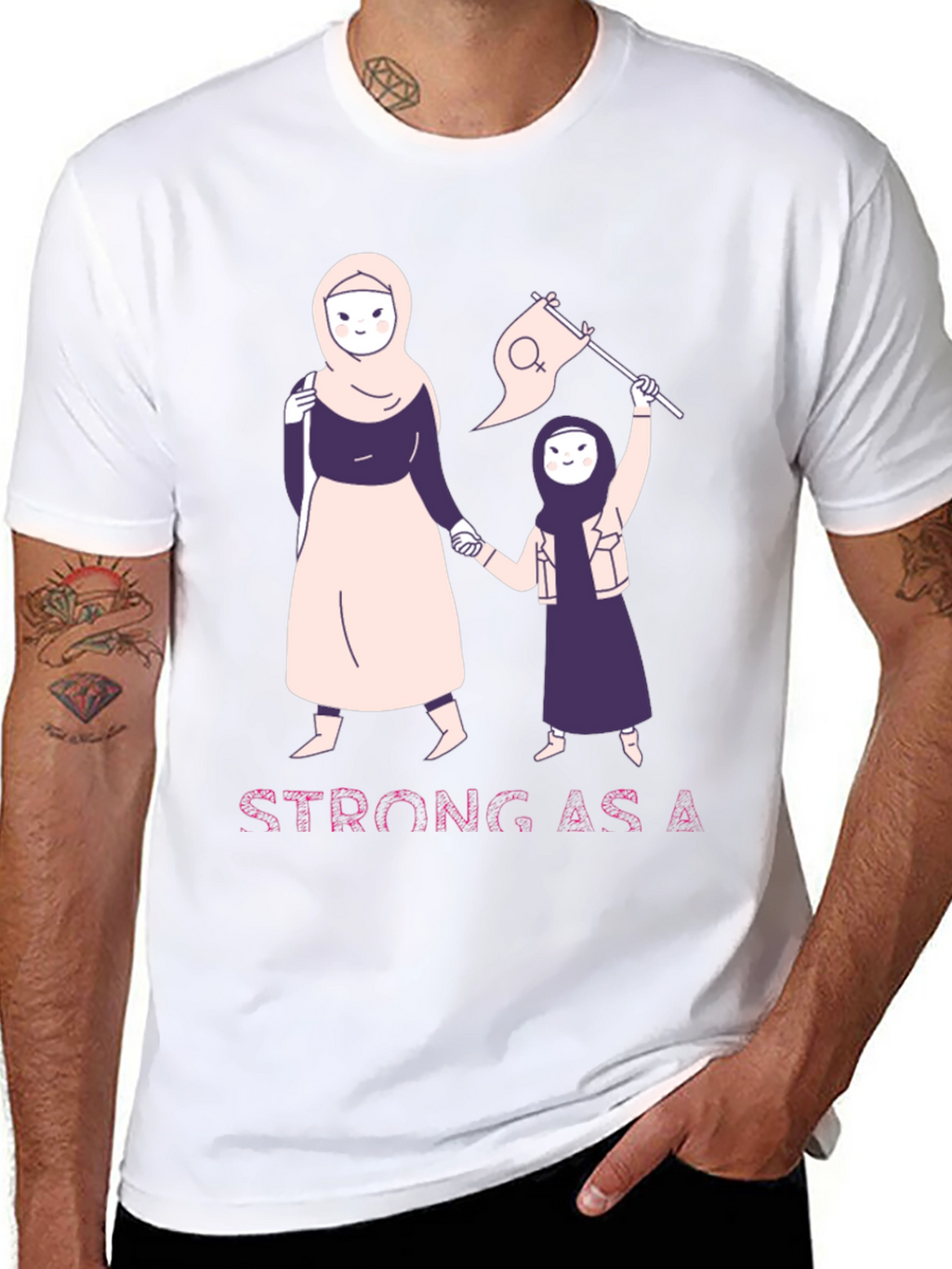 Strong As A Woman T-Shirt