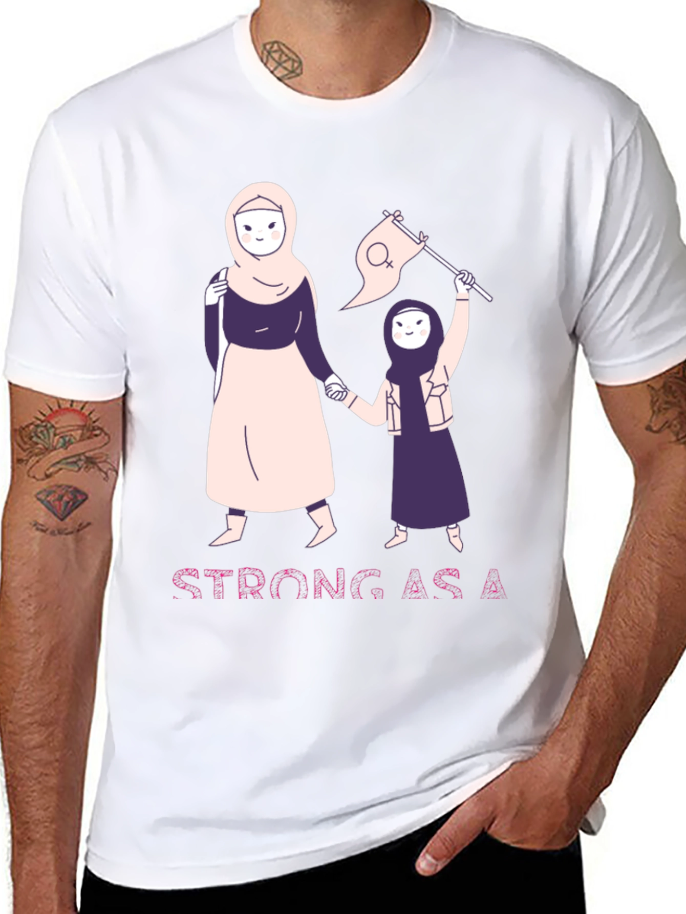 Strong As A Woman T-Shirt