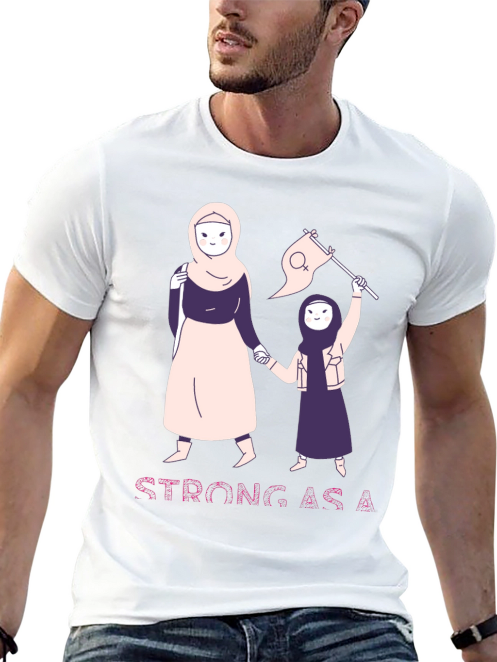 Strong As A Woman T-Shirt