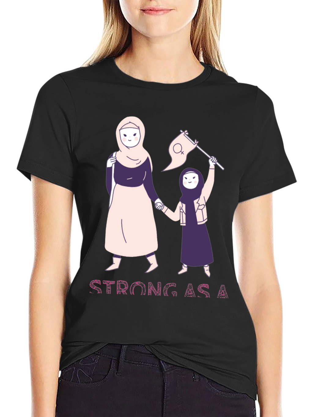Strong As A Woman T-Shirt
