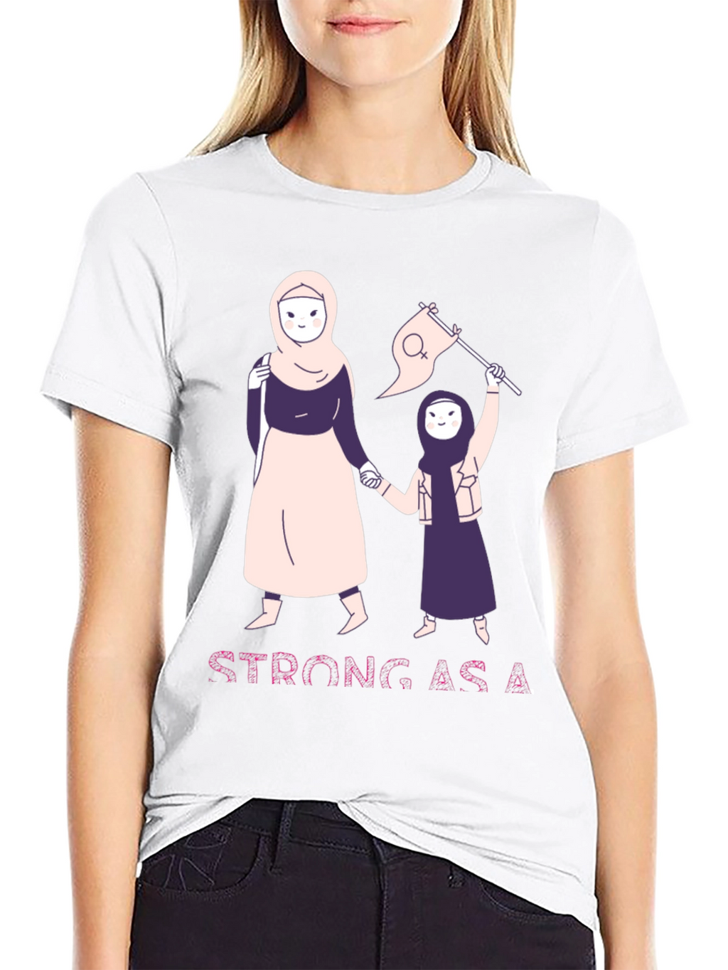 Strong As A Woman T-Shirt