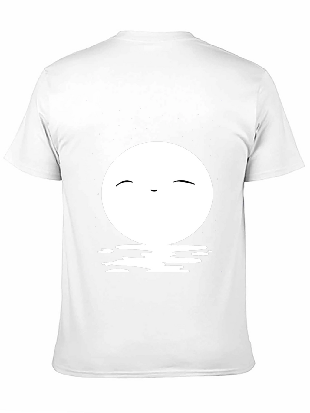 Black T-Shirt with Moon Design