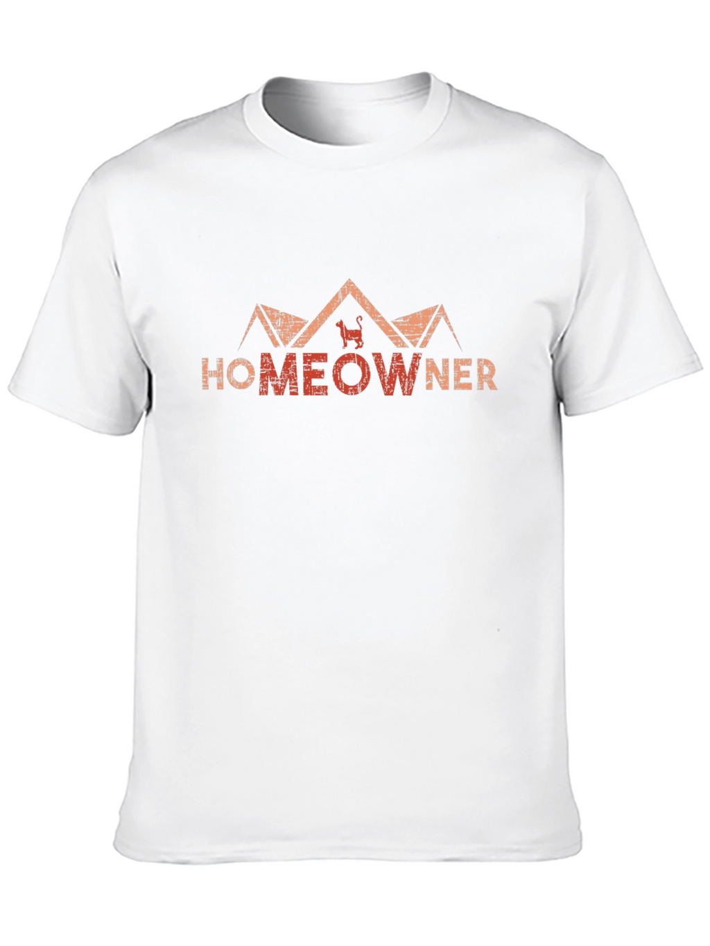 Homeowner T-Shirt - Cat Silhouette Design
