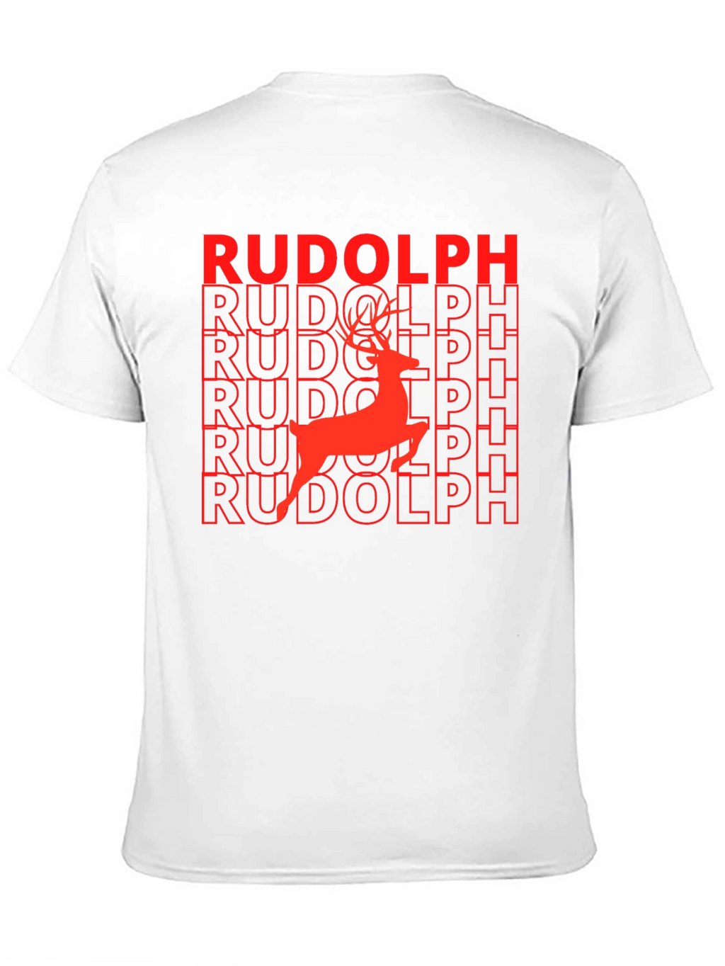 Rudolph Reindeer Graphic T-Shirt