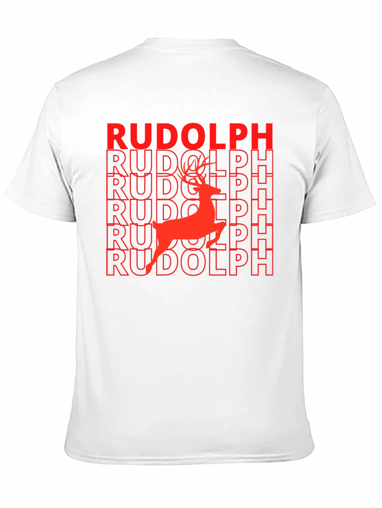 Rudolph Reindeer Graphic T-Shirt