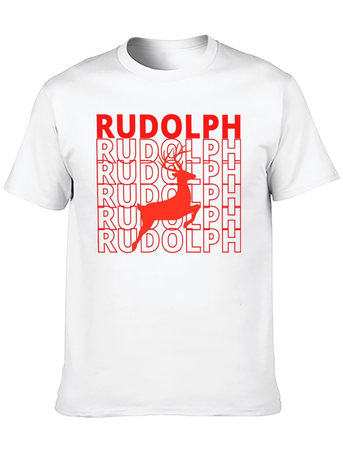 Rudolph Reindeer Graphic T-Shirt