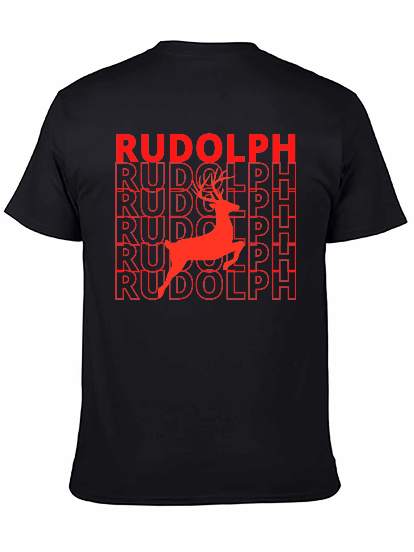Rudolph Reindeer Graphic T-Shirt