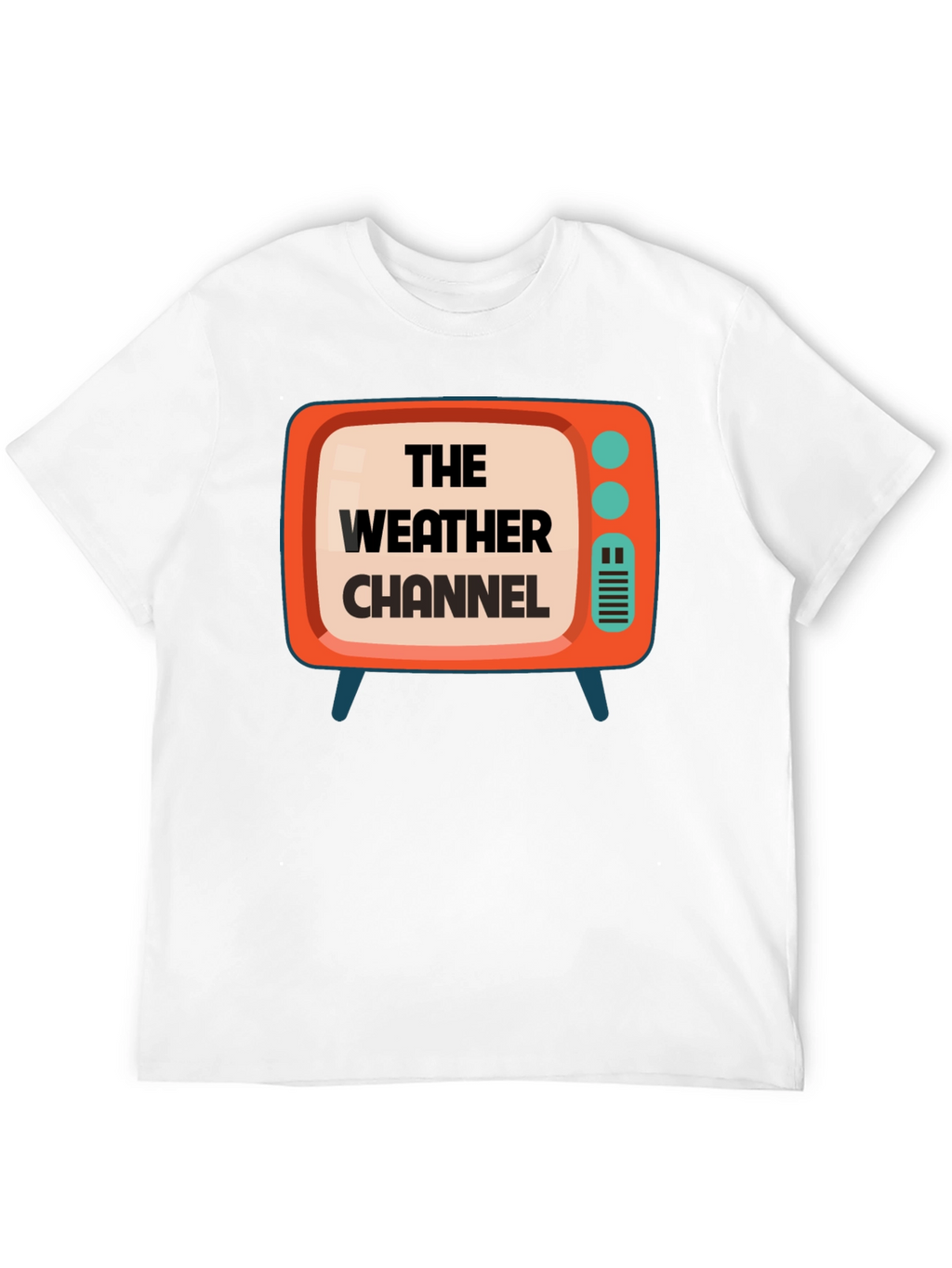 Retro Weather Channel TV Graphic Tee