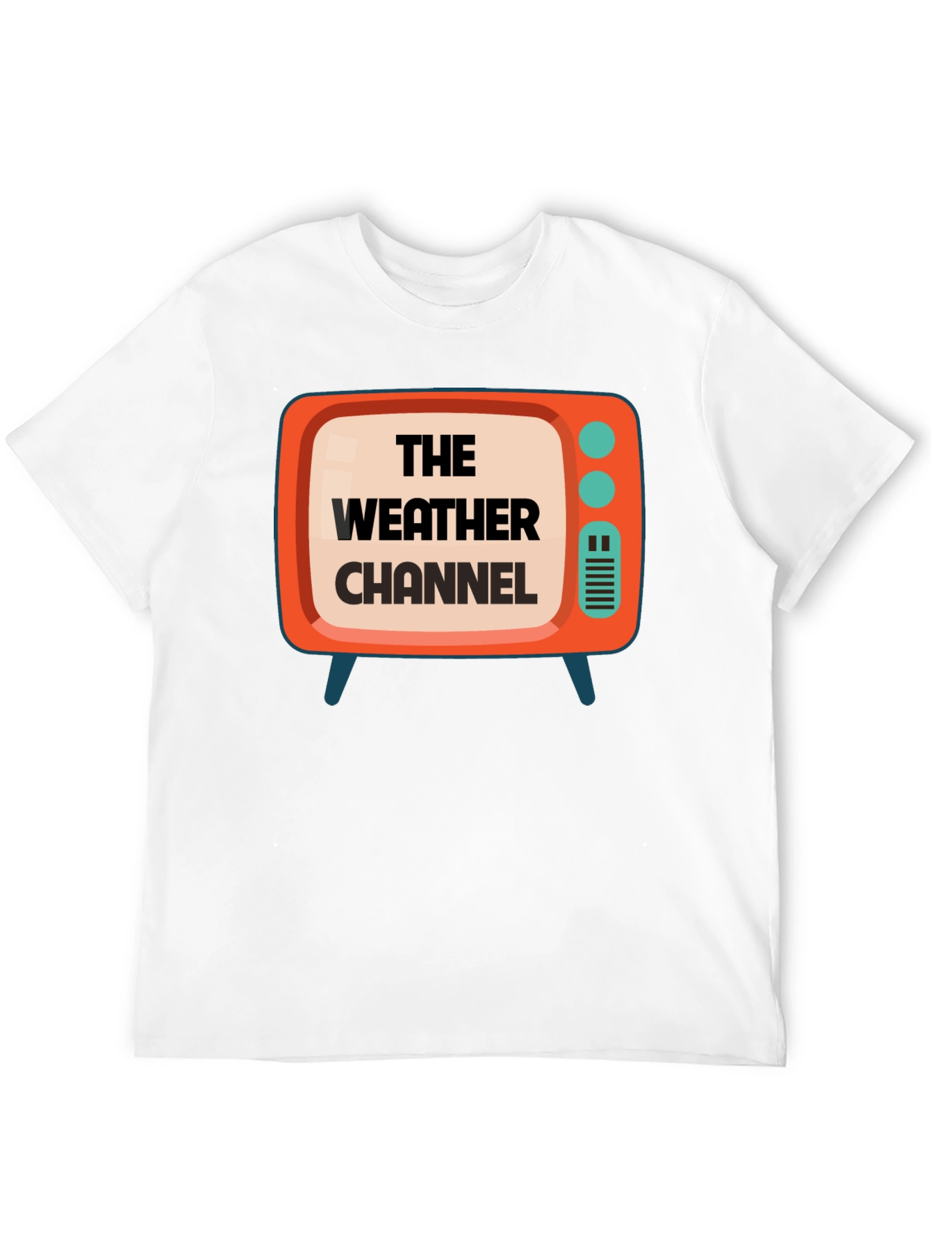 Retro Weather Channel TV Graphic Tee