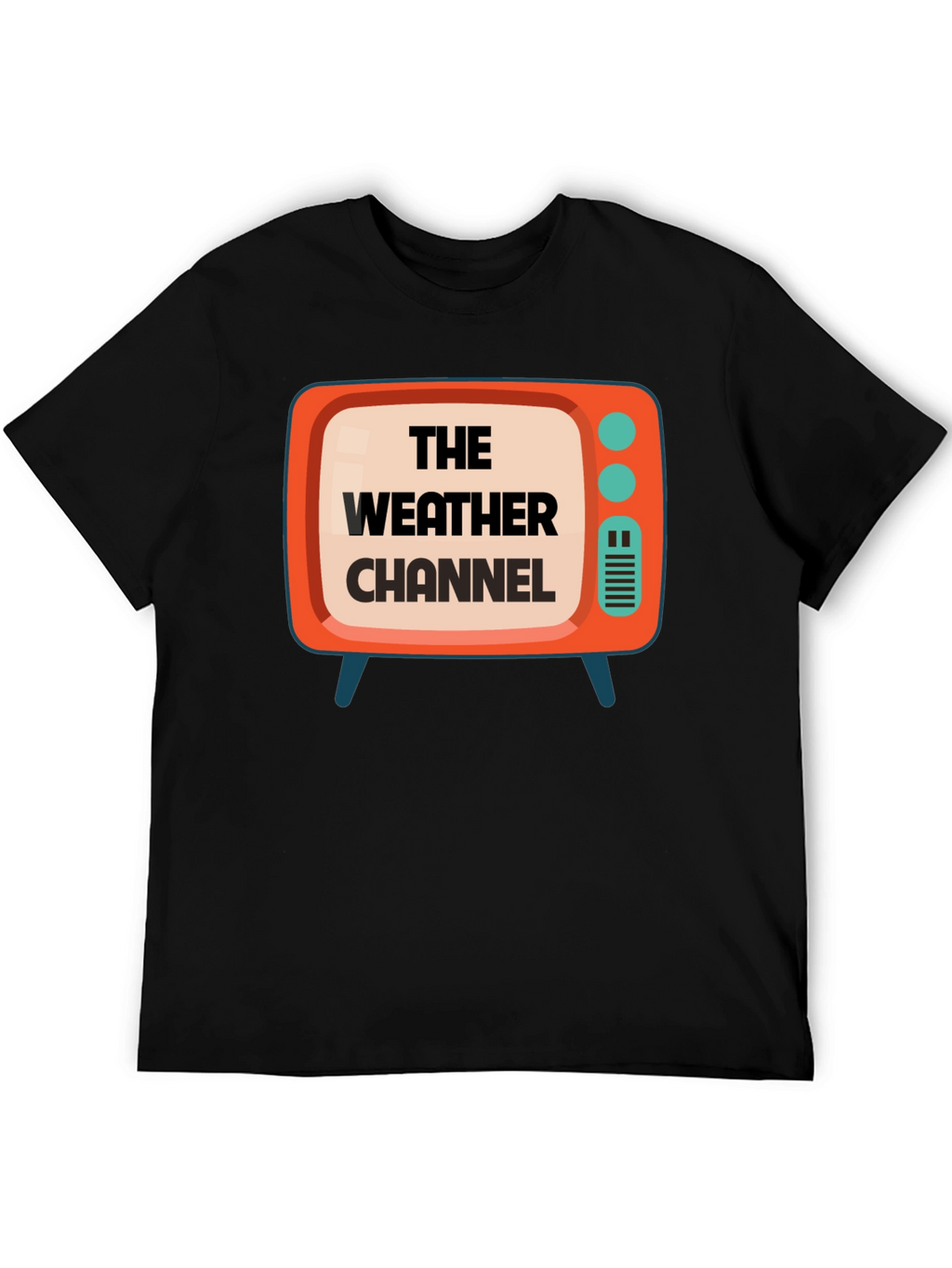 Retro Weather Channel TV Graphic Tee
