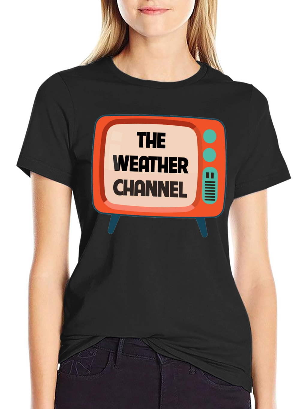 Retro Weather Channel TV Graphic Tee
