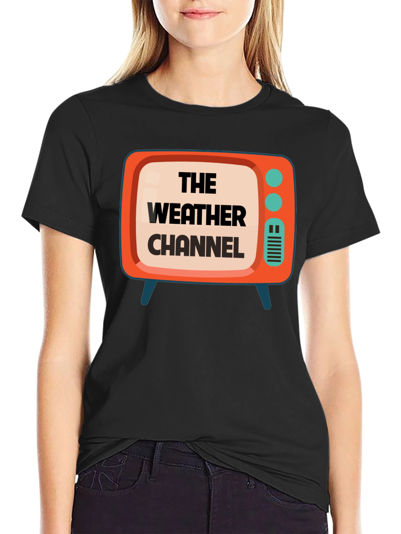 Retro Weather Channel TV Graphic Tee