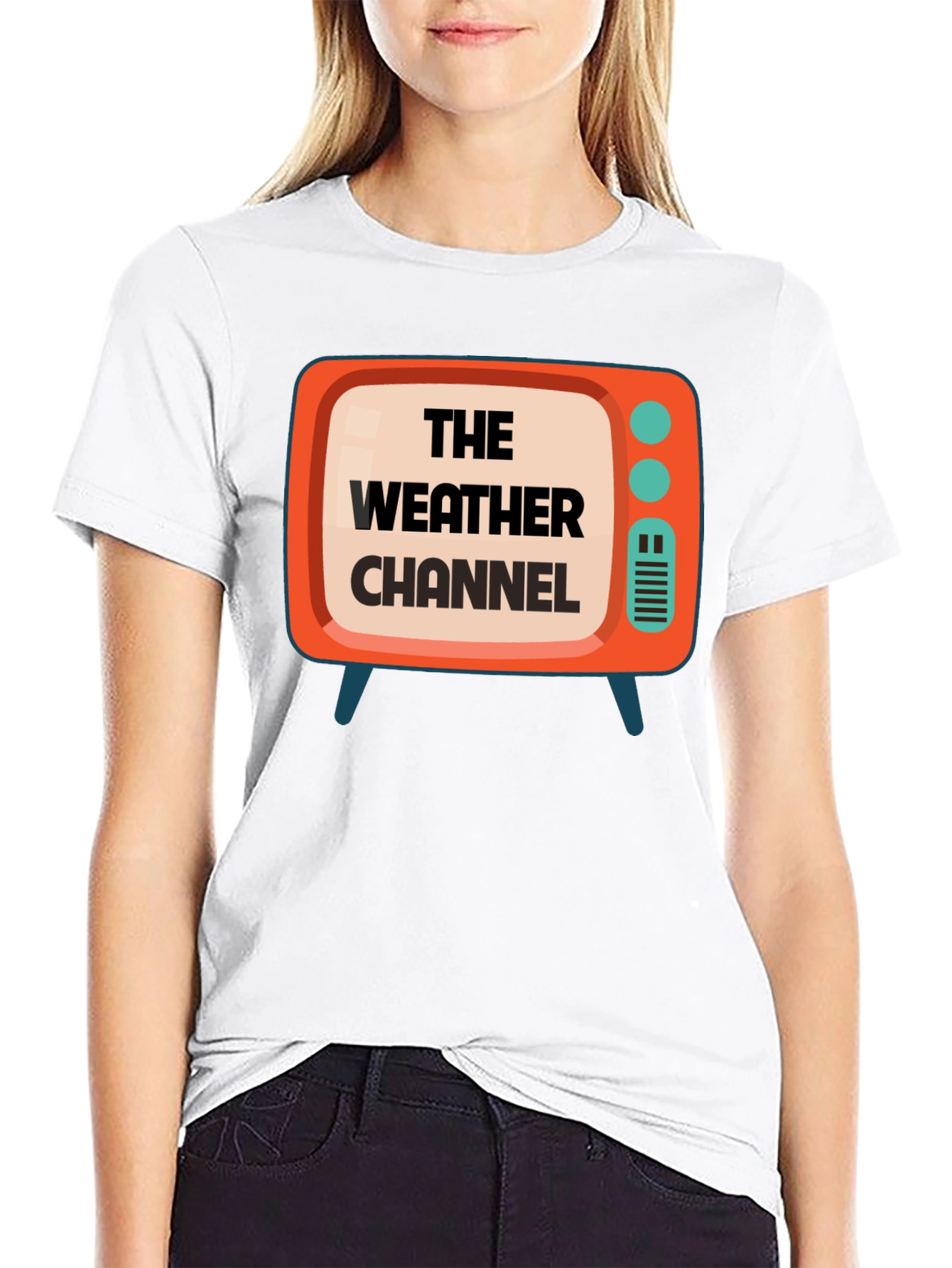 Retro Weather Channel TV Graphic Tee