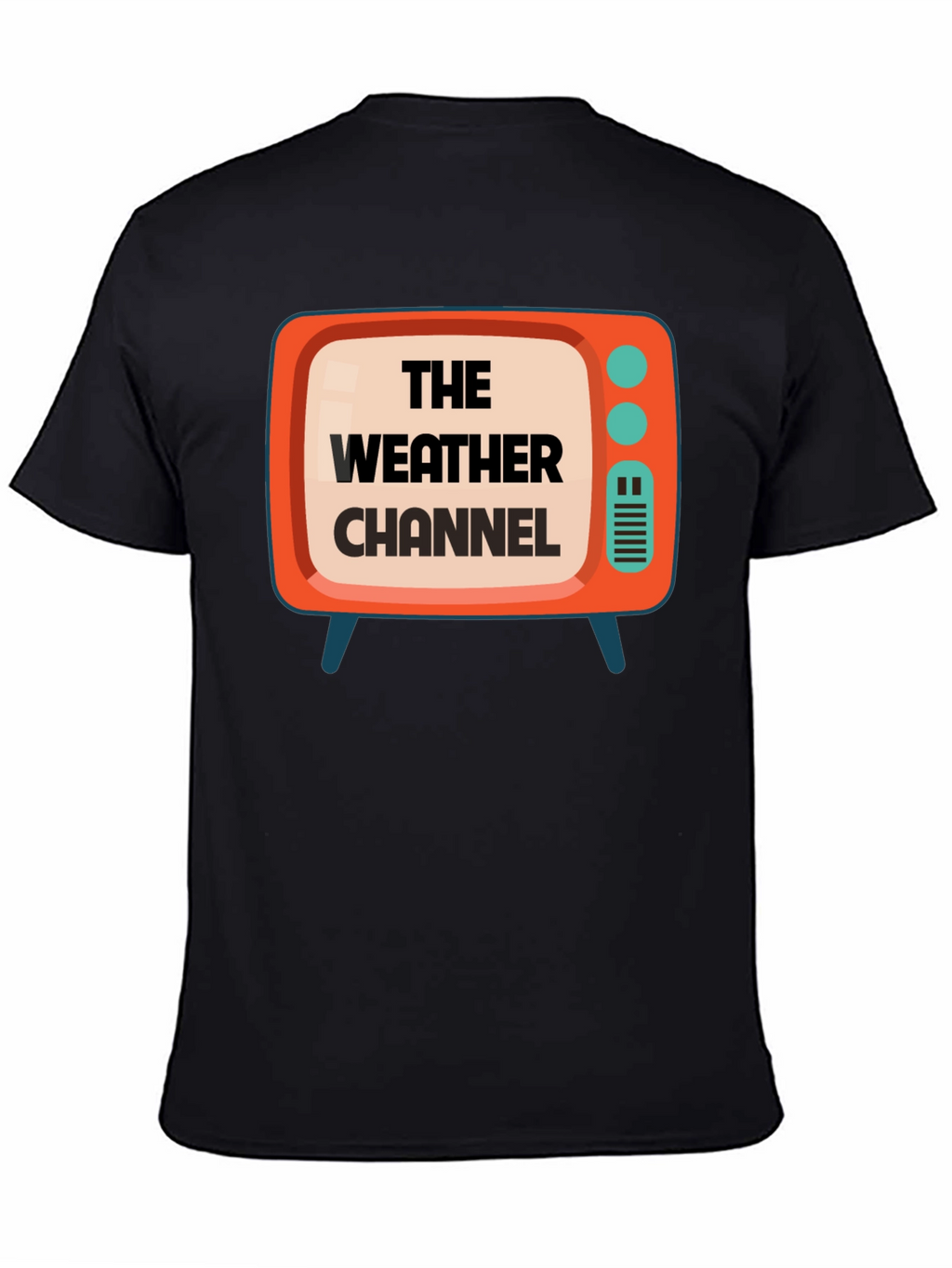 Retro Weather Channel TV Graphic Tee