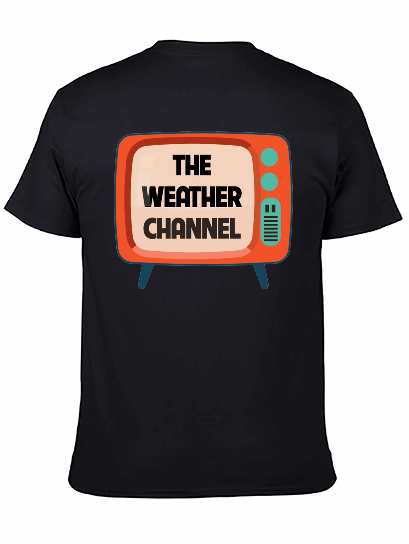 Retro Weather Channel TV Graphic Tee