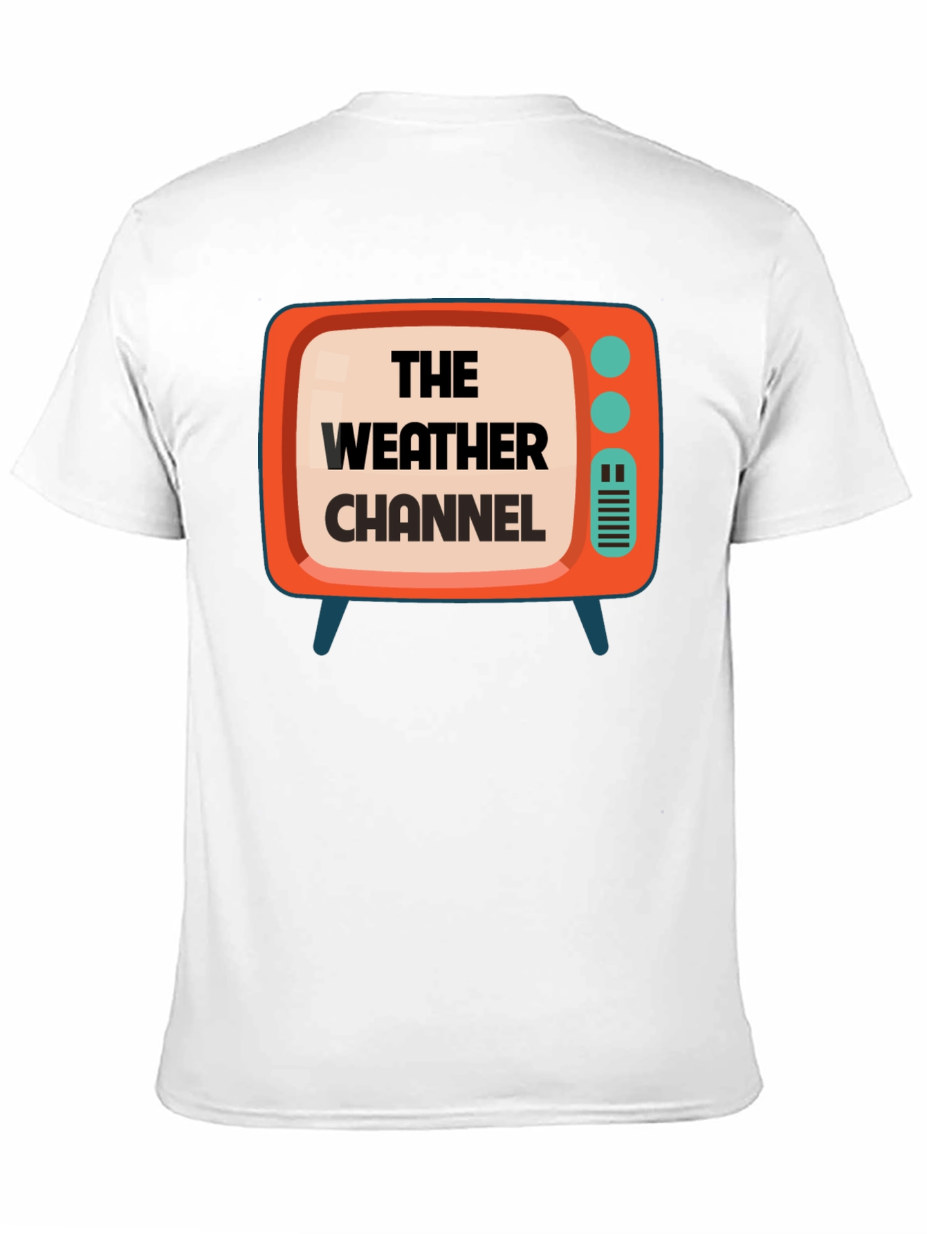 Retro Weather Channel TV Graphic Tee