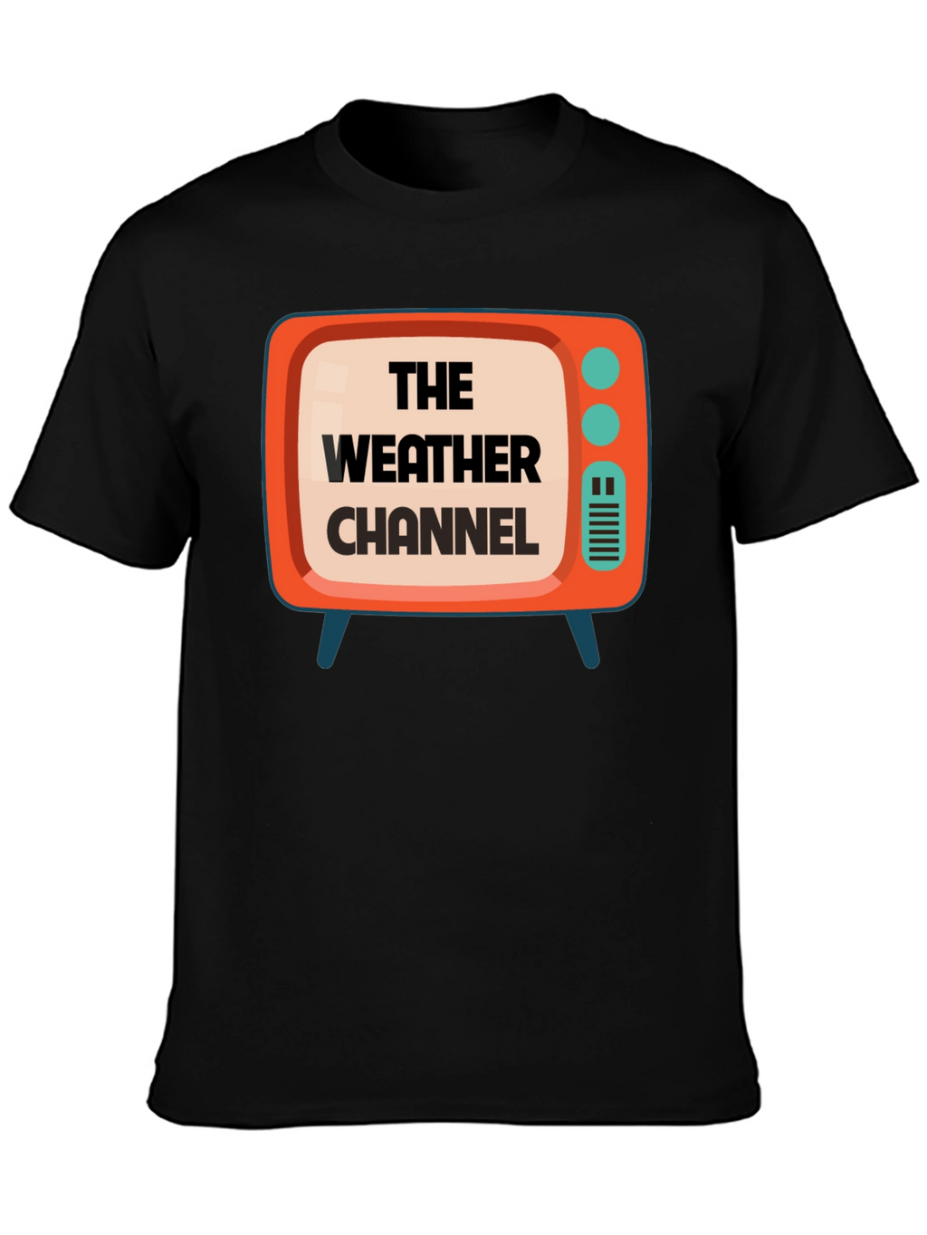 Retro Weather Channel TV Graphic Tee