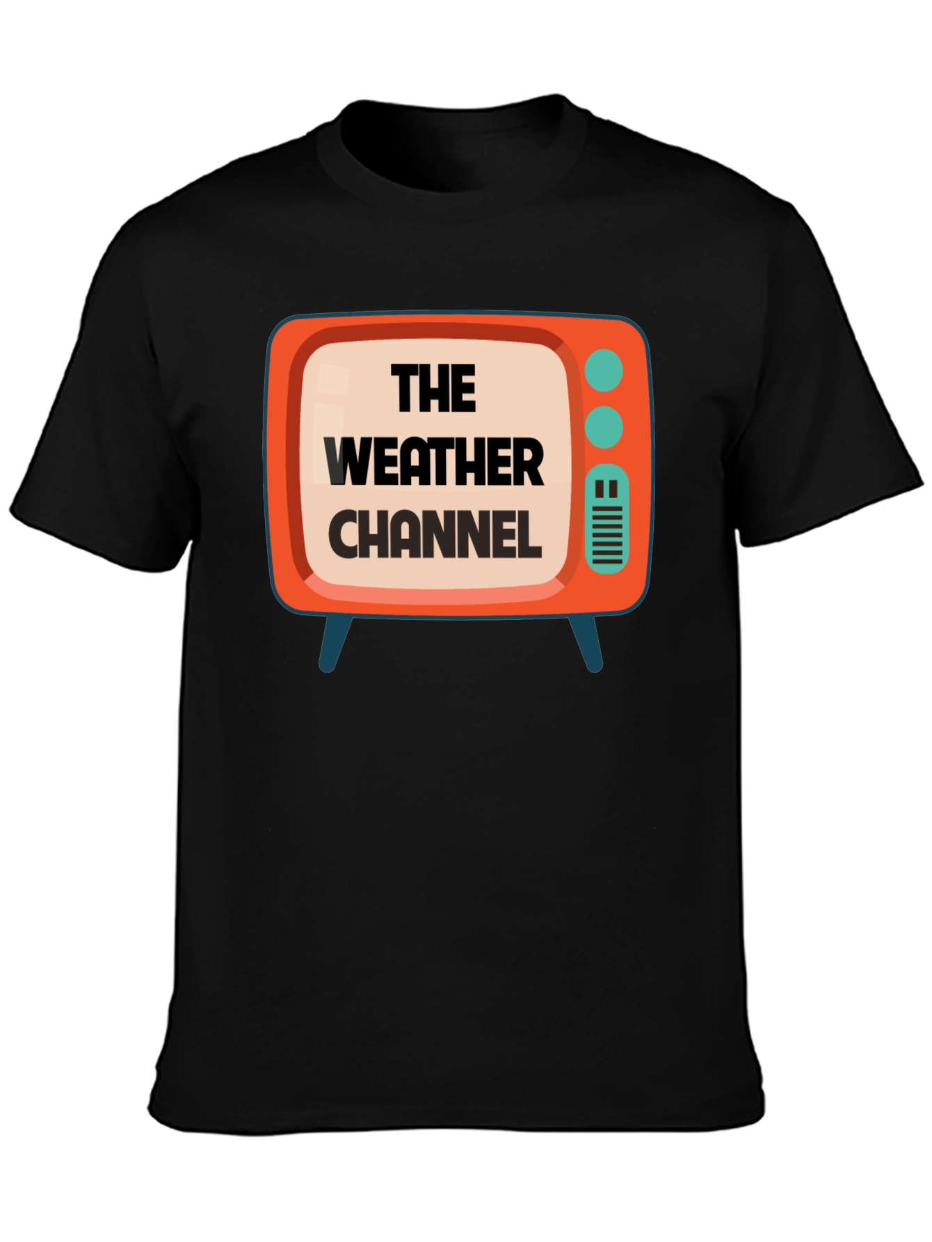 Retro Weather Channel TV Graphic Tee
