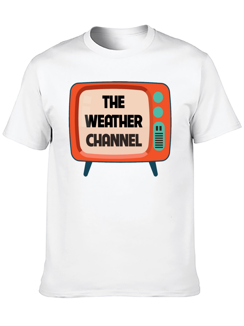 Retro Weather Channel TV Graphic Tee