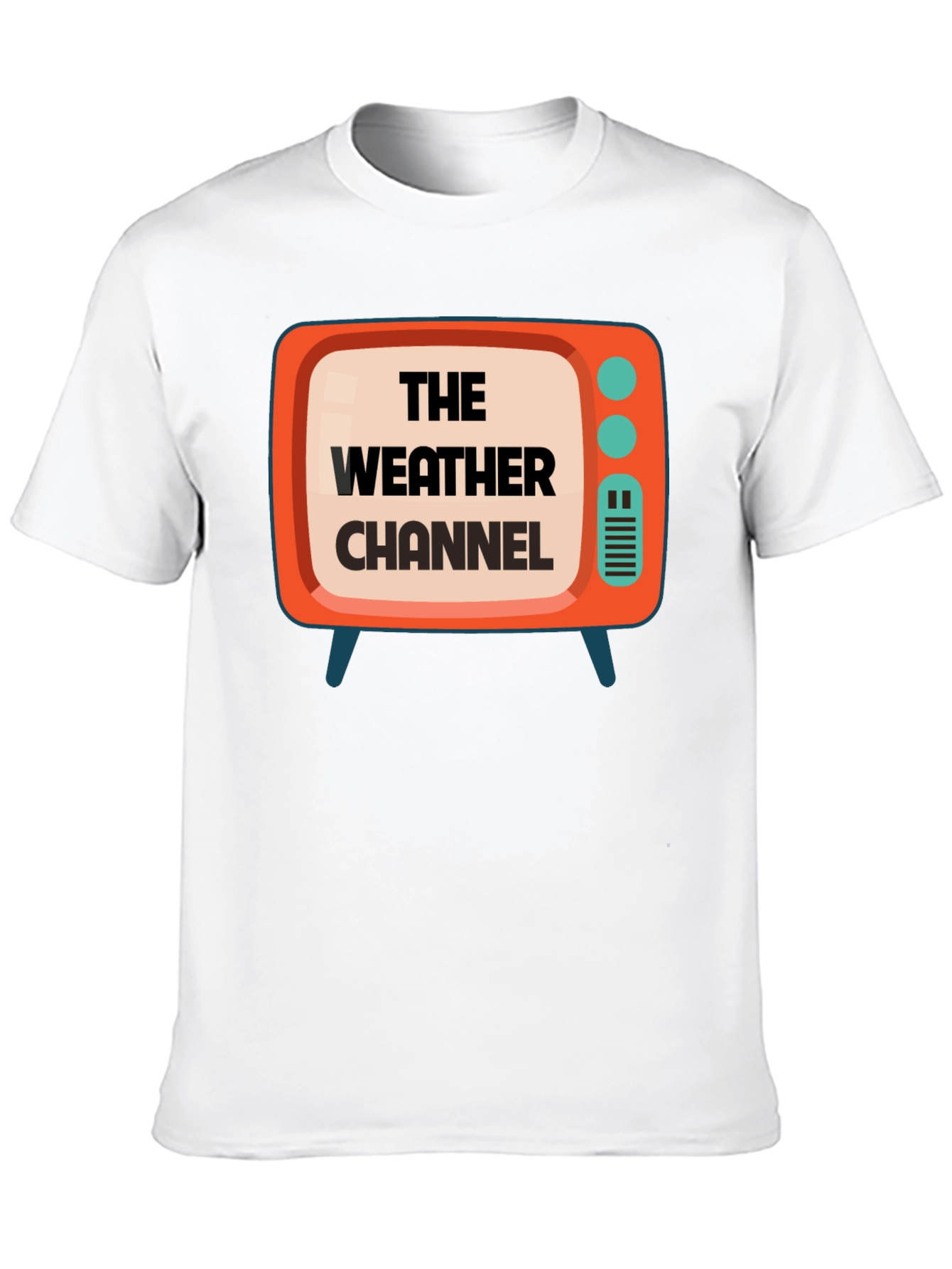 Retro Weather Channel TV Graphic Tee