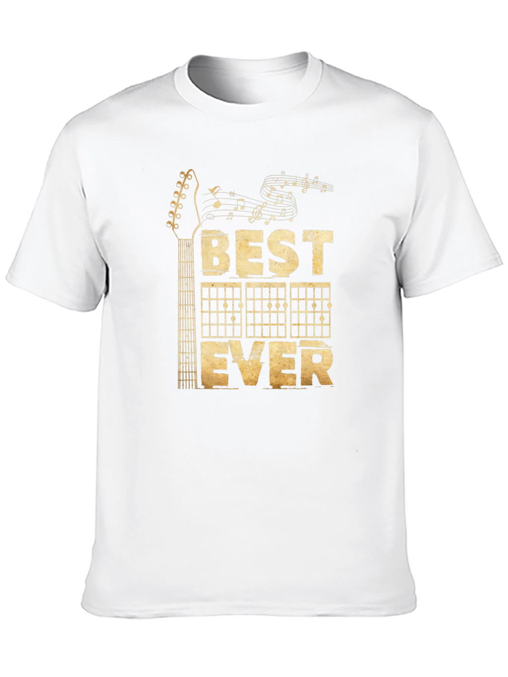Best Guitar Ever Black Graphic T-Shirt