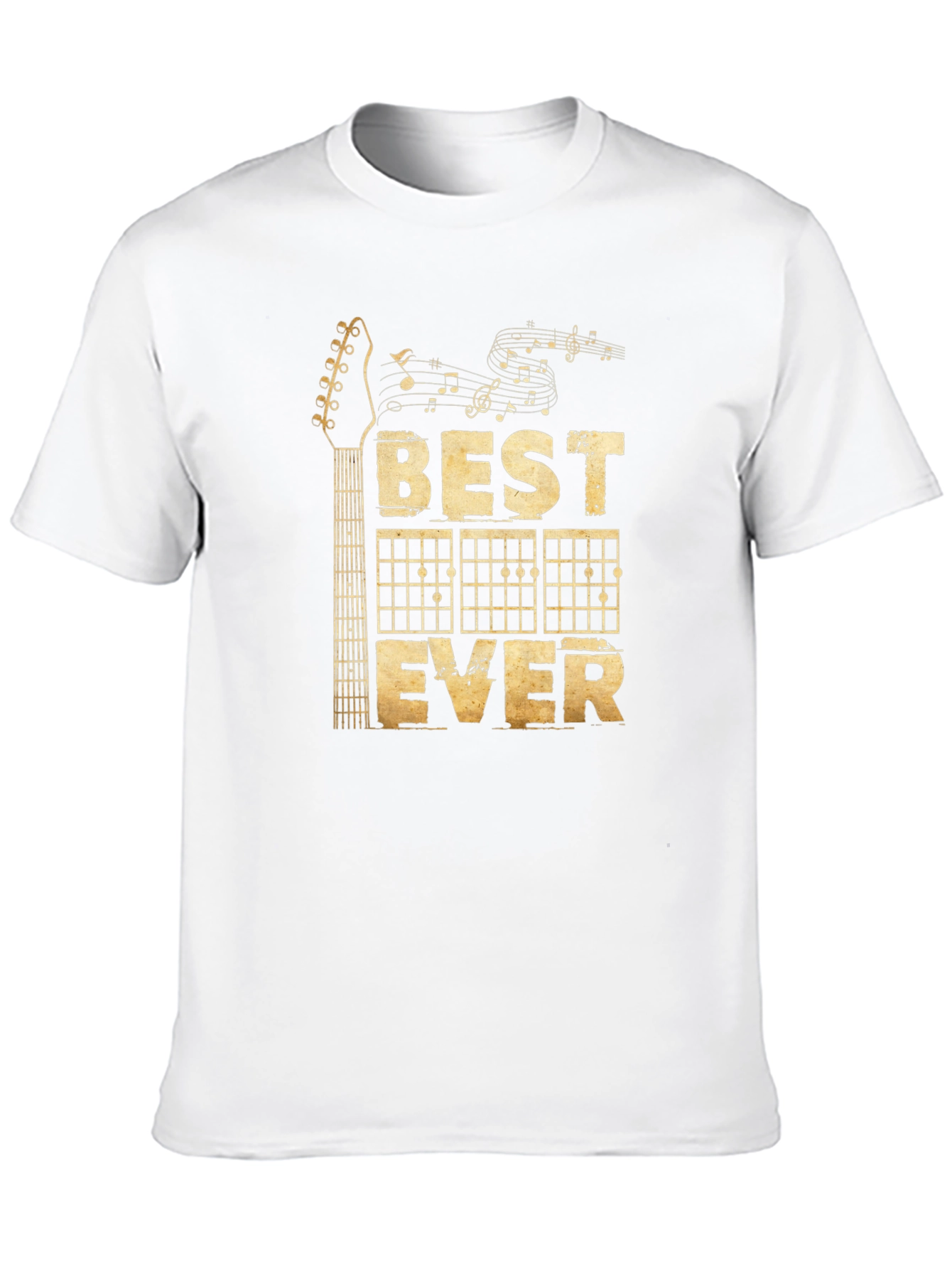 Best Guitar Ever Black Graphic T-Shirt