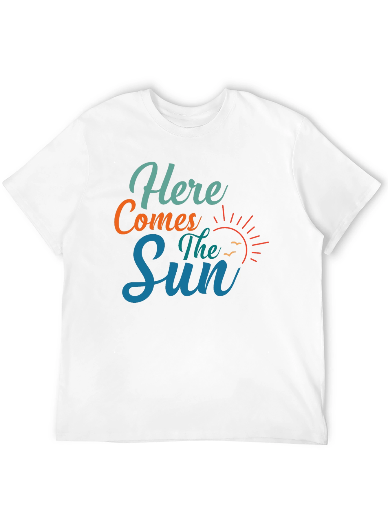 Here Comes The Sun Graphic Tee - Black