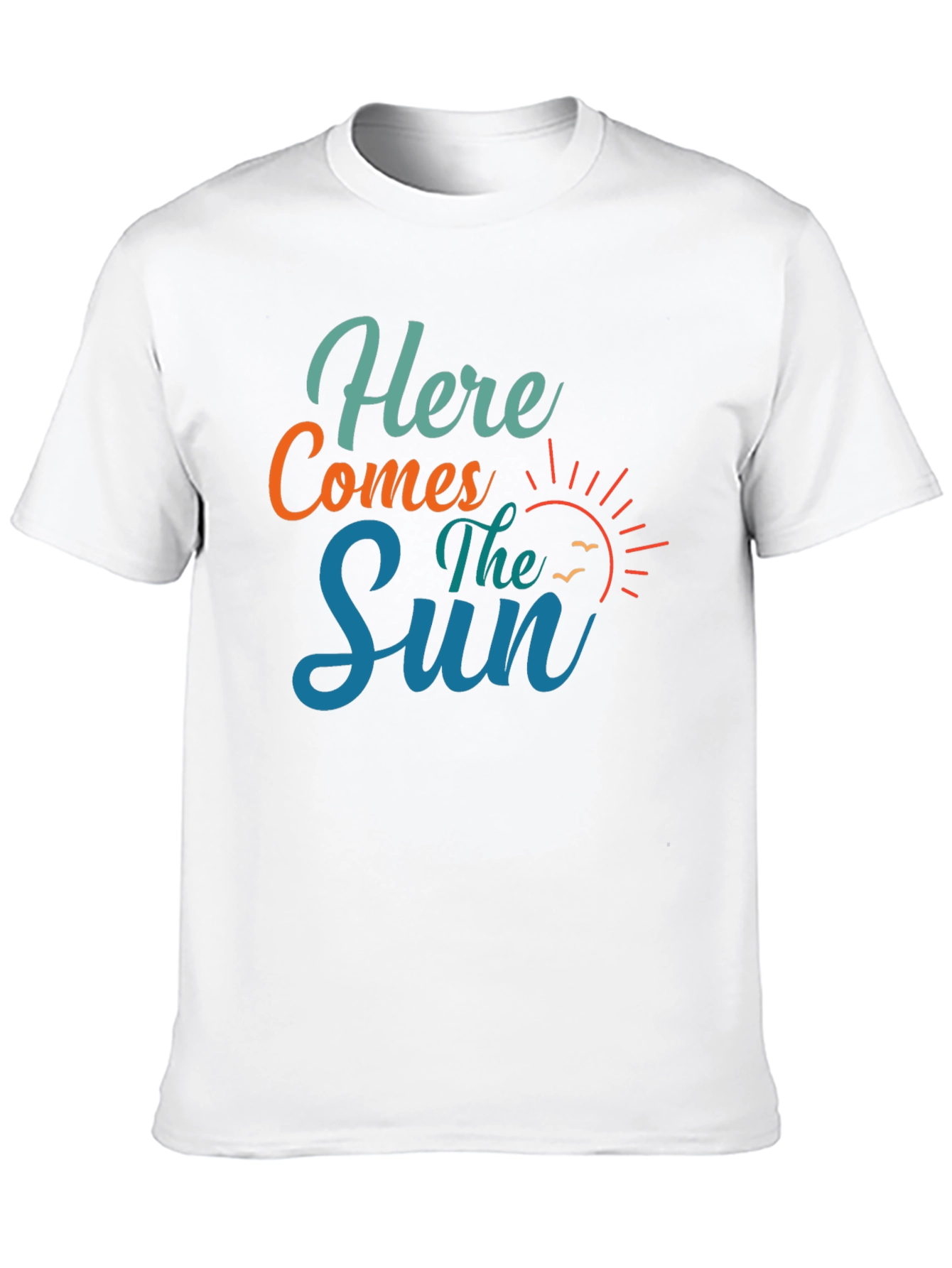 Here Comes The Sun Graphic Tee - Black