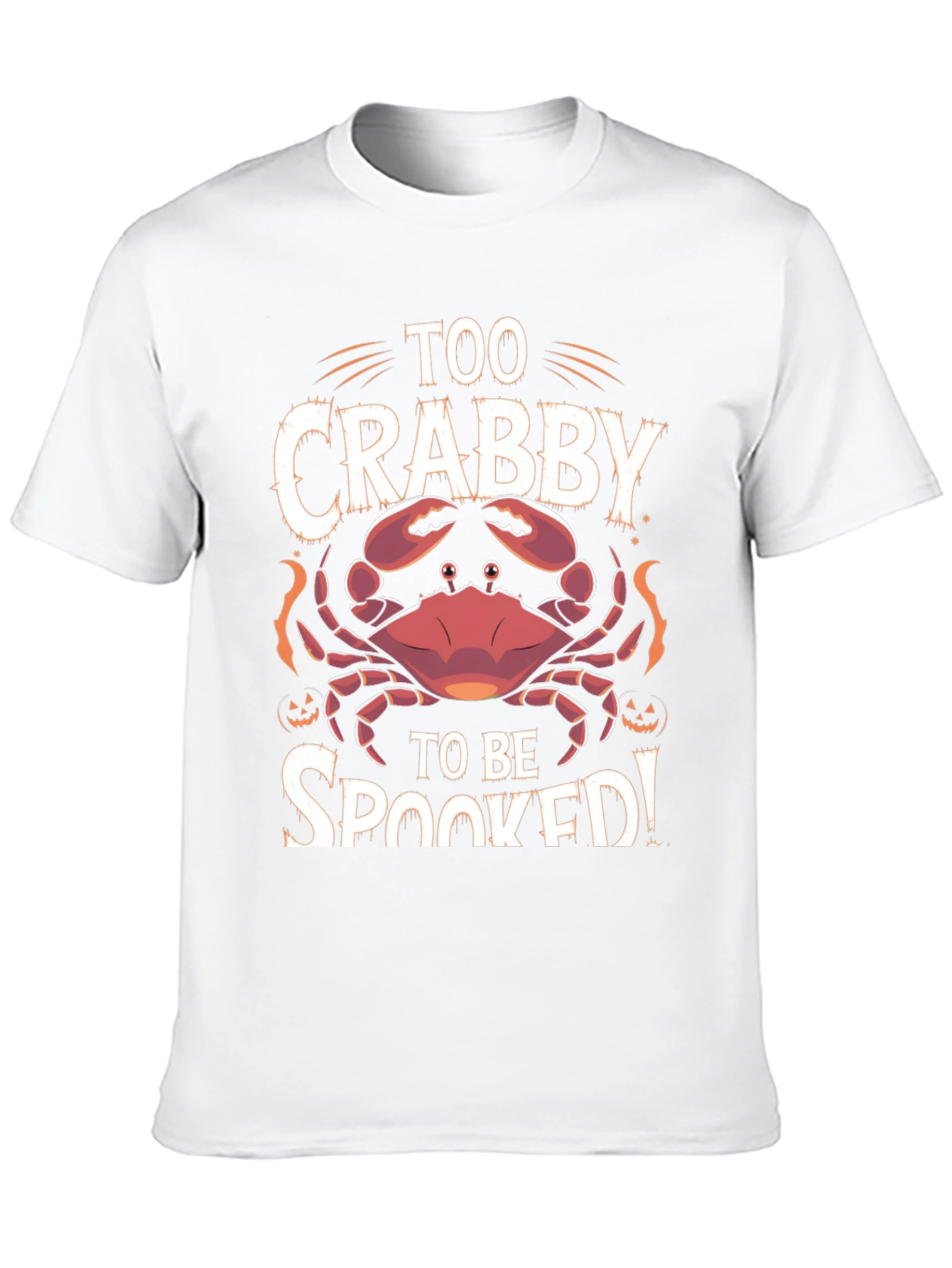 Too Crabby To Be Spooked Halloween T-Shirt