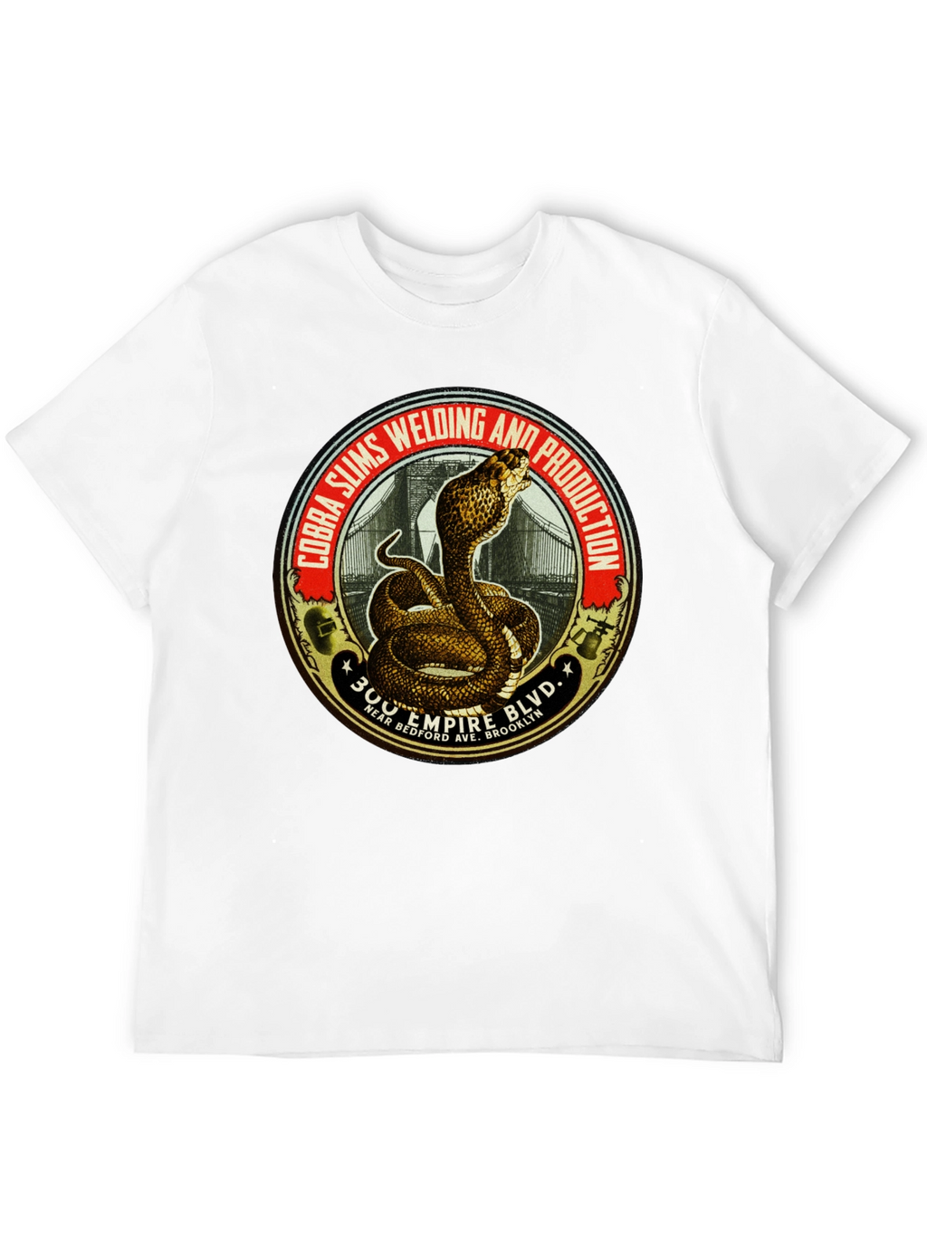 Cobra Slims Welding Production Graphic Tee