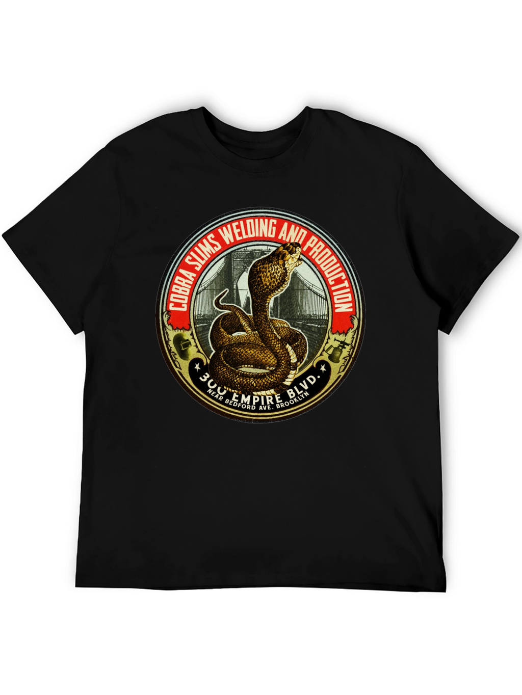 Cobra Slims Welding Production Graphic Tee