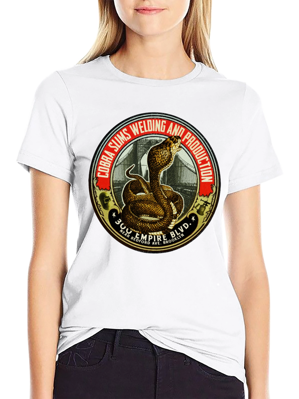 Cobra Slims Welding Production Graphic Tee