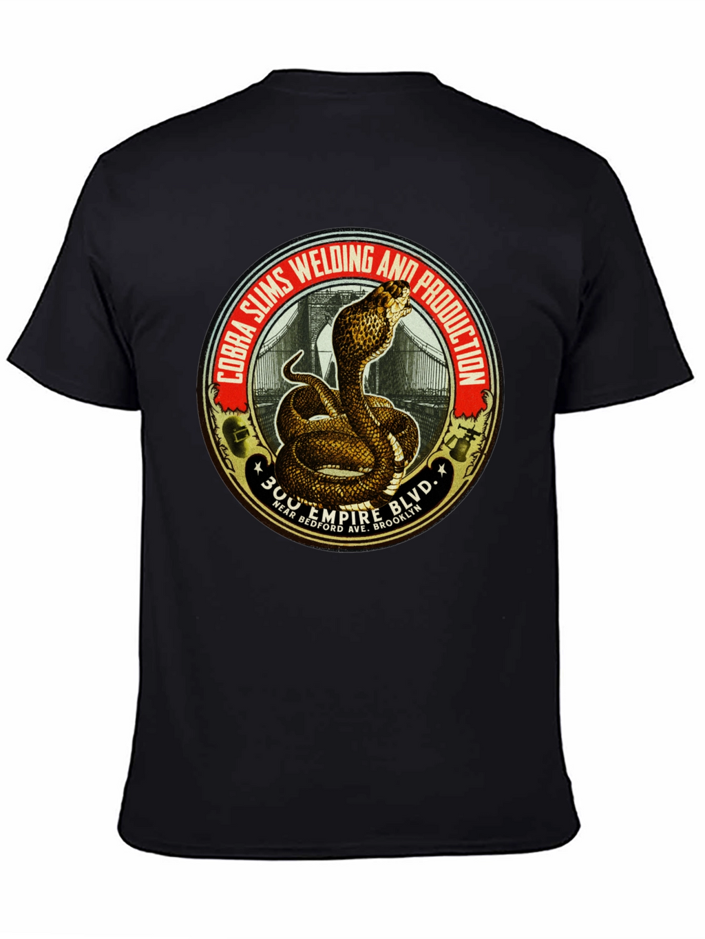 Cobra Slims Welding Production Graphic Tee
