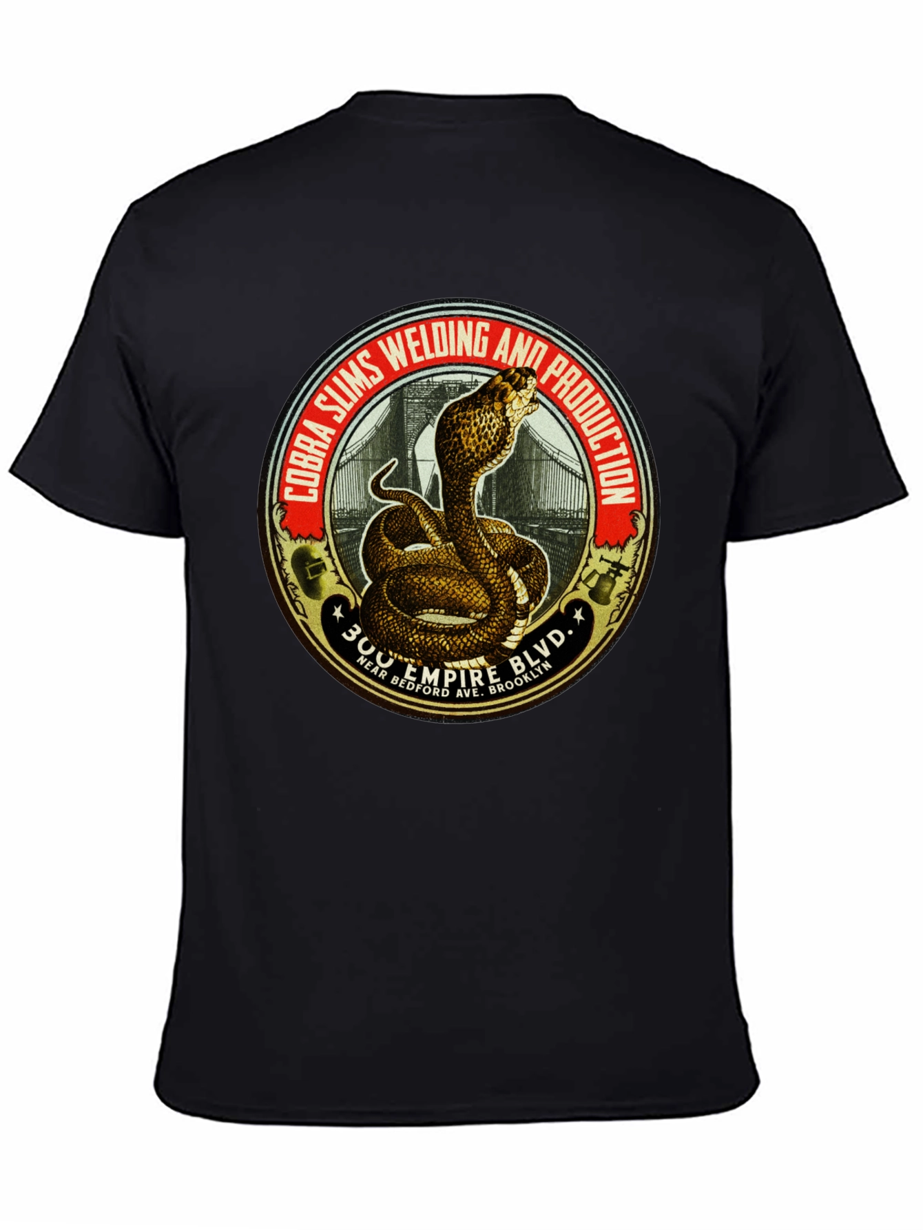 Cobra Slims Welding Production Graphic Tee