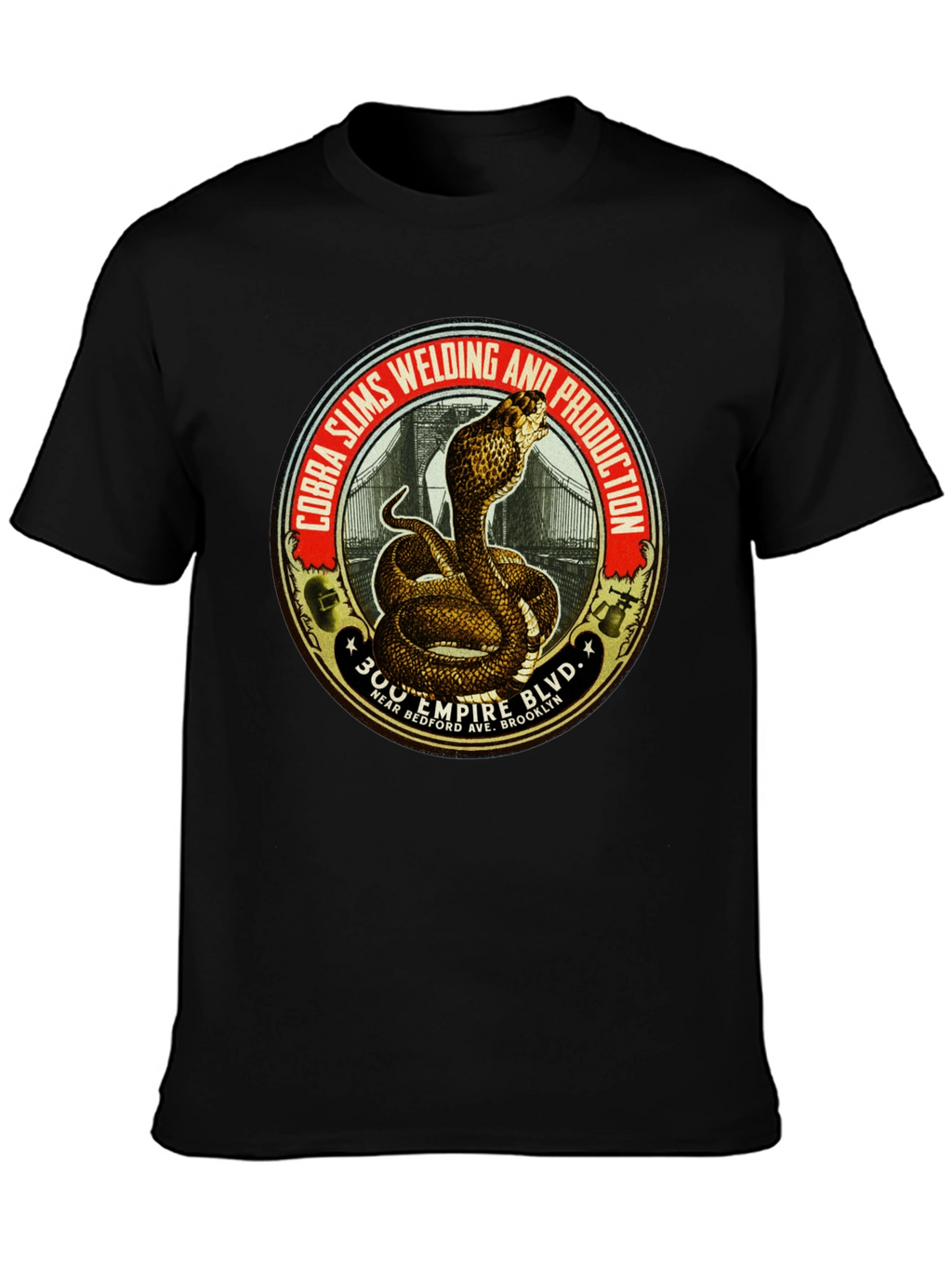 Cobra Slims Welding Production Graphic Tee