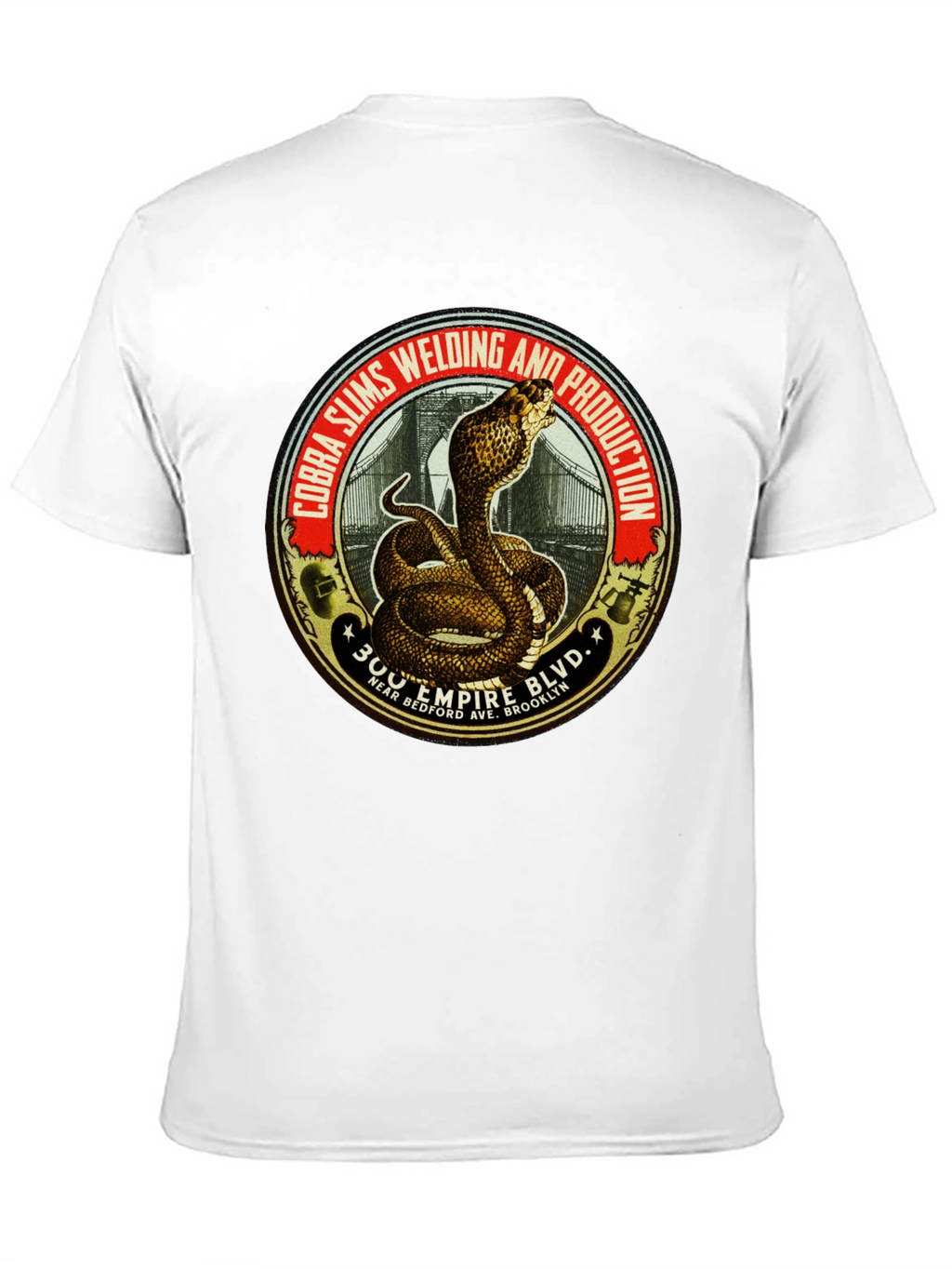 Cobra Slims Welding Production Graphic Tee