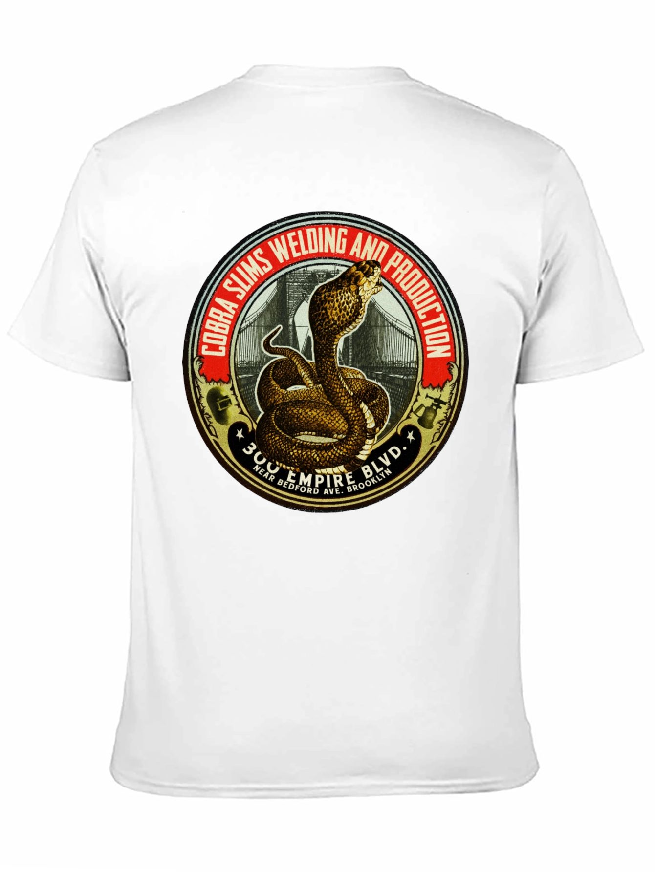 Cobra Slims Welding Production Graphic Tee