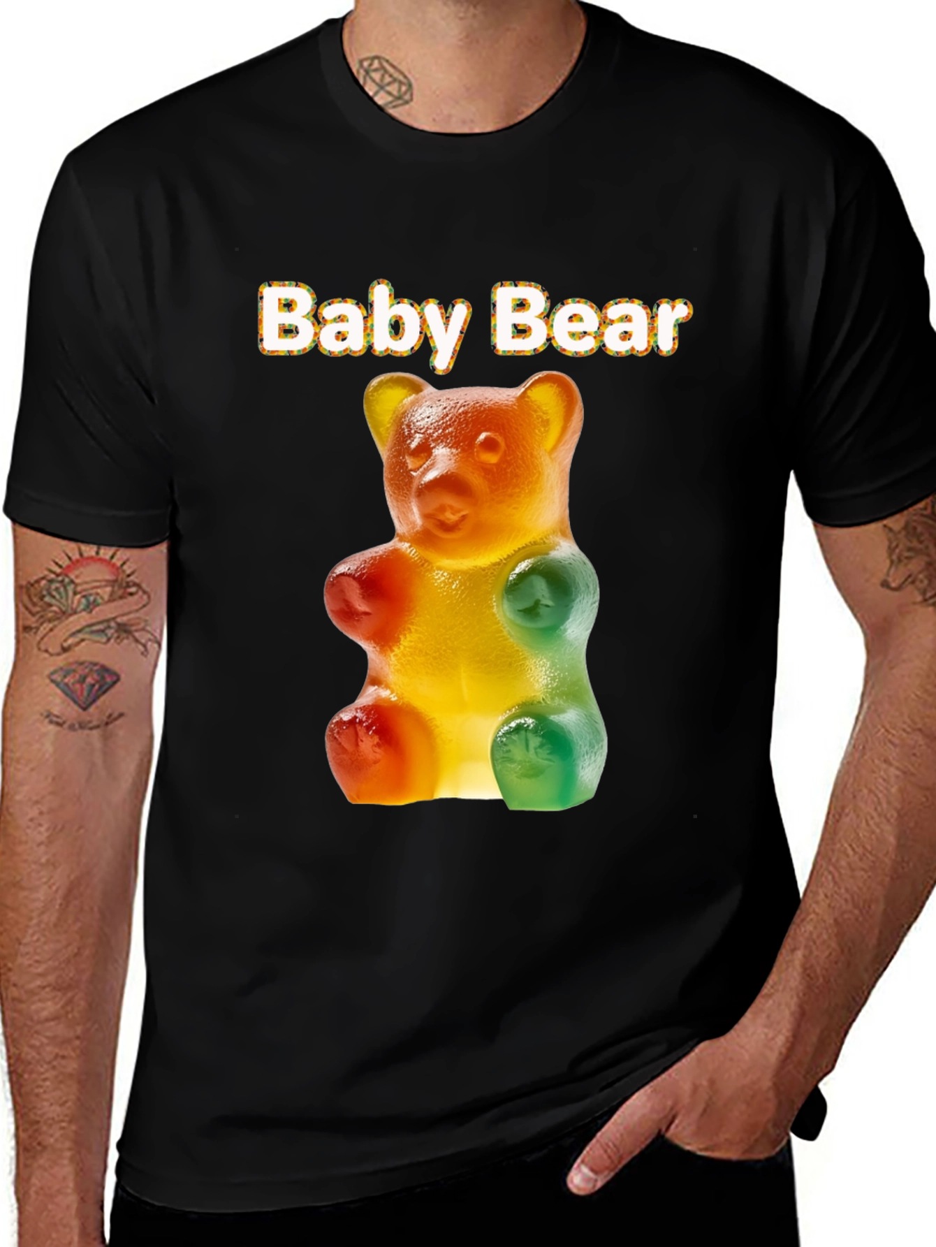 Baby Bear Gummy Graphic T-Shirt
