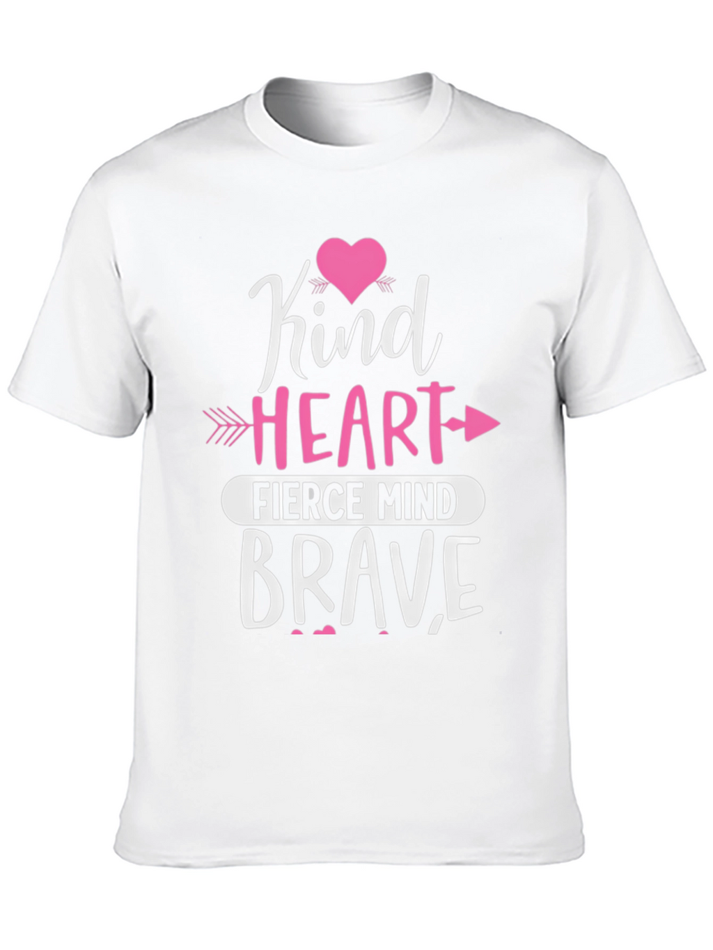 Kind Heart Fierce Mind Brave Graphic Tee
