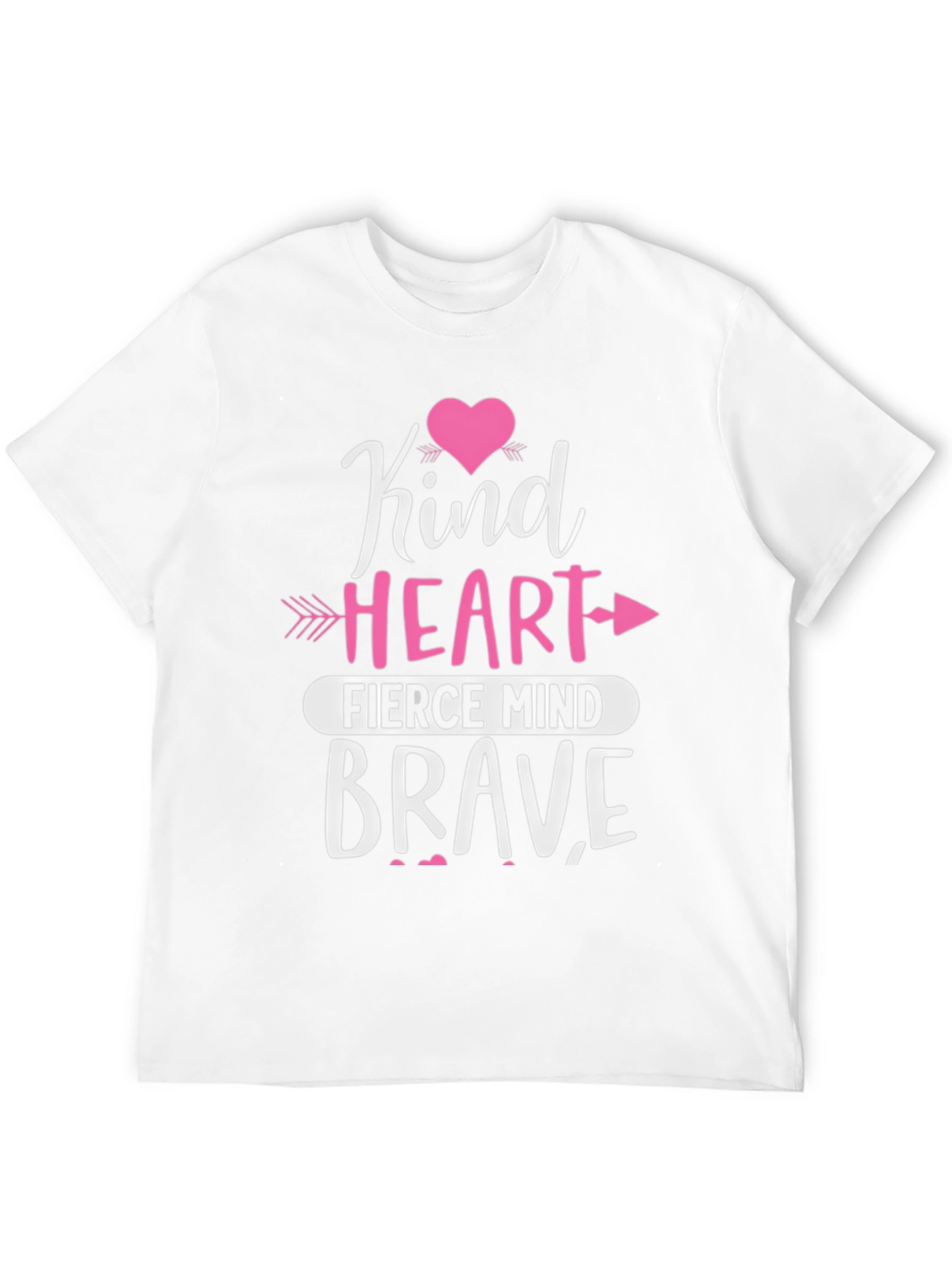 Kind Heart Fierce Mind Brave Graphic Tee