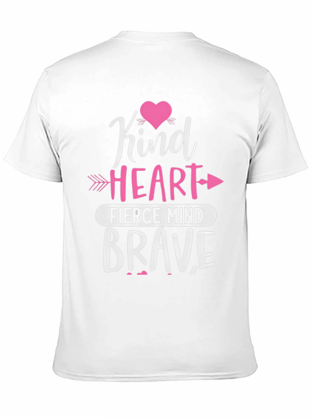 Kind Heart Fierce Mind Brave Graphic Tee