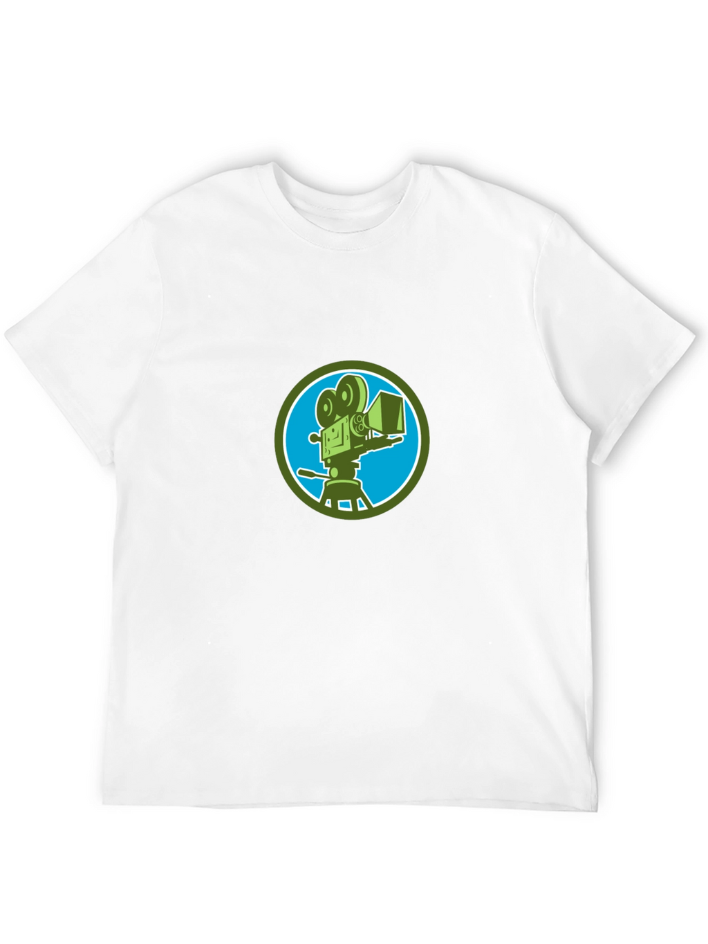 Retro Movie Camera T-Shirt