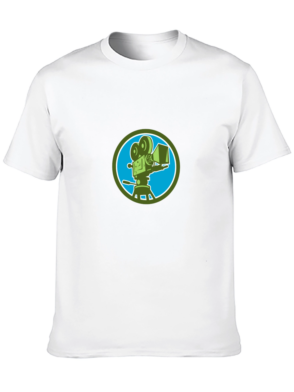 Retro Movie Camera T-Shirt