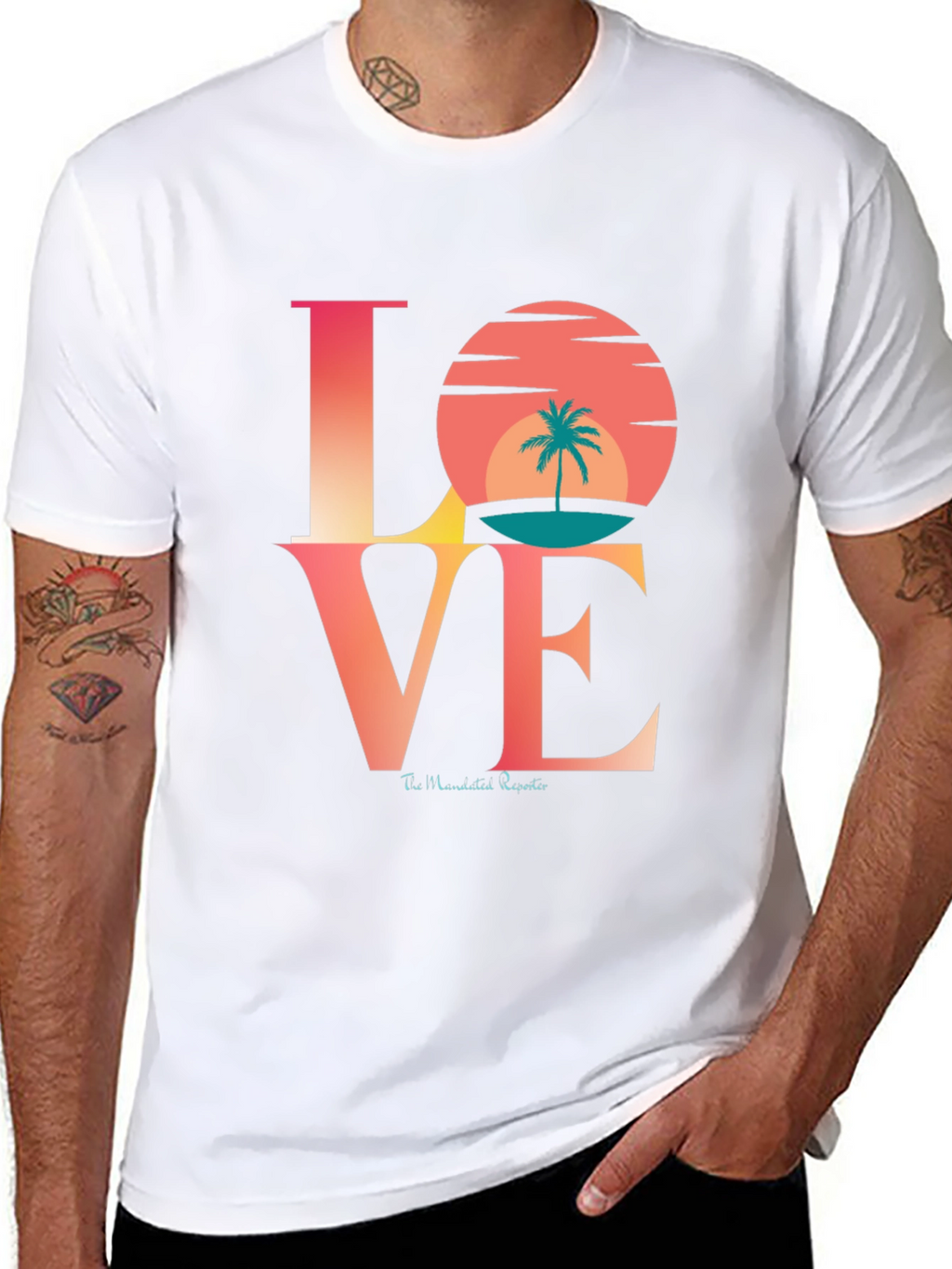 Love Island Graphic Tee - Summer Beach T-Shirt